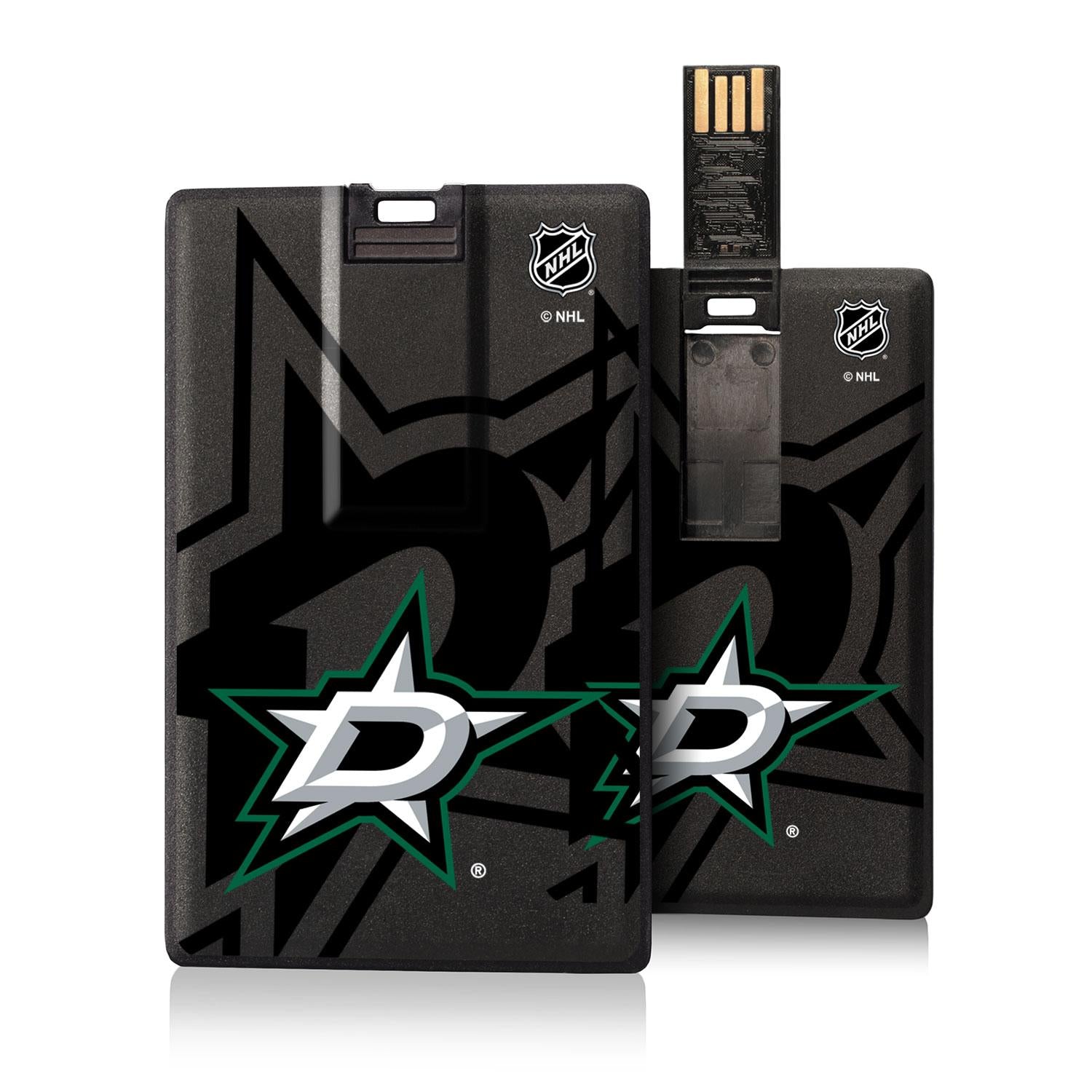 Dallas Stars Tilt Credit Card USB Drive 32GB - Sports Gifts, Sports Memorabilia, Sports Collectibles, Fan Shop