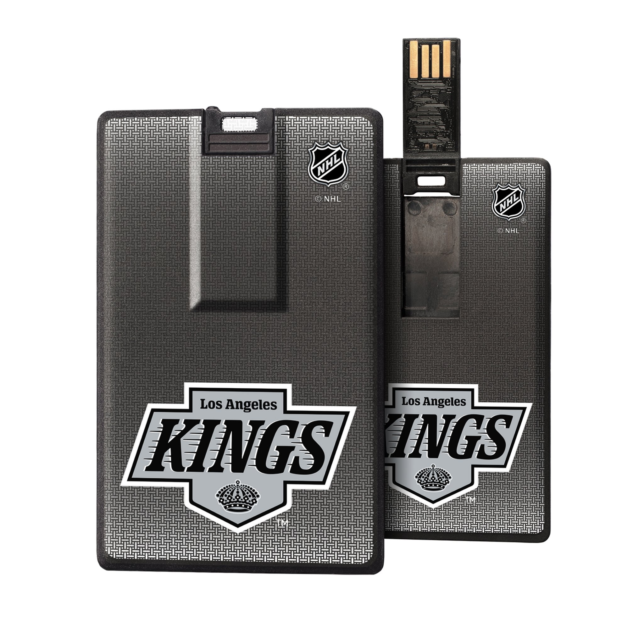 LA Kings Linen Credit Card USB Drive 32GB - Sports Gifts, Sports Memorabilia, Sports Collectibles, Fan Shop