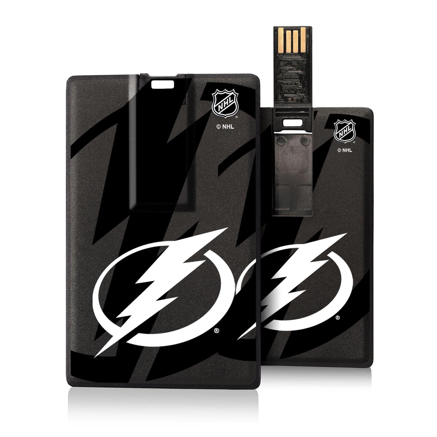 Tampa Bay Lightning Tilt Credit Card USB Drive 32GB - Sports Gifts, Sports Memorabilia, Sports Collectibles, Fan Shop