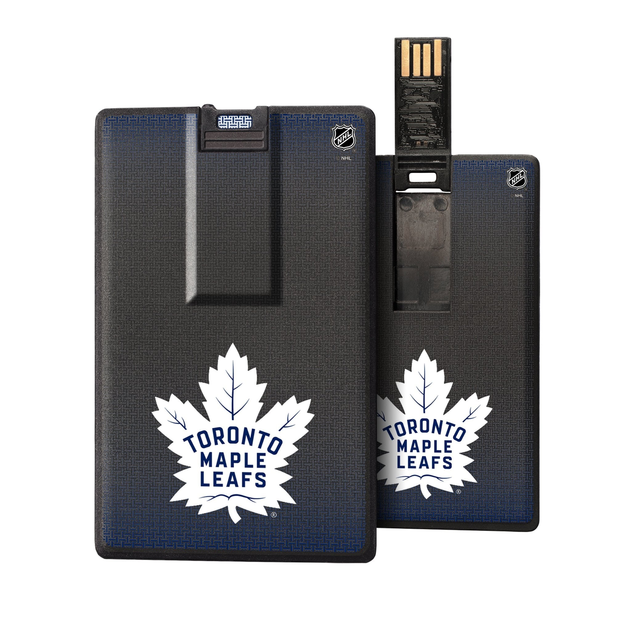 Toronto Maple Leafs Linen Credit Card USB Drive 32GB - Sports Gifts, Sports Memorabilia, Sports Collectibles, Fan Shop
