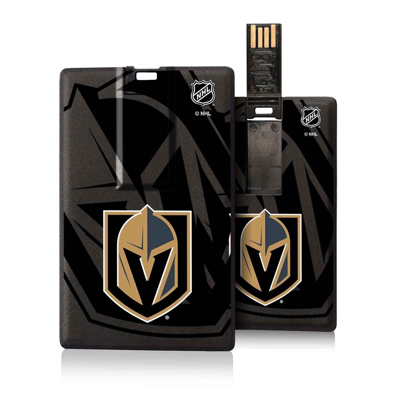 Vegas Golden Knights Tilt Credit Card USB Drive 32GB - Sports Gifts, Sports Memorabilia, Sports Collectibles, Fan Shop
