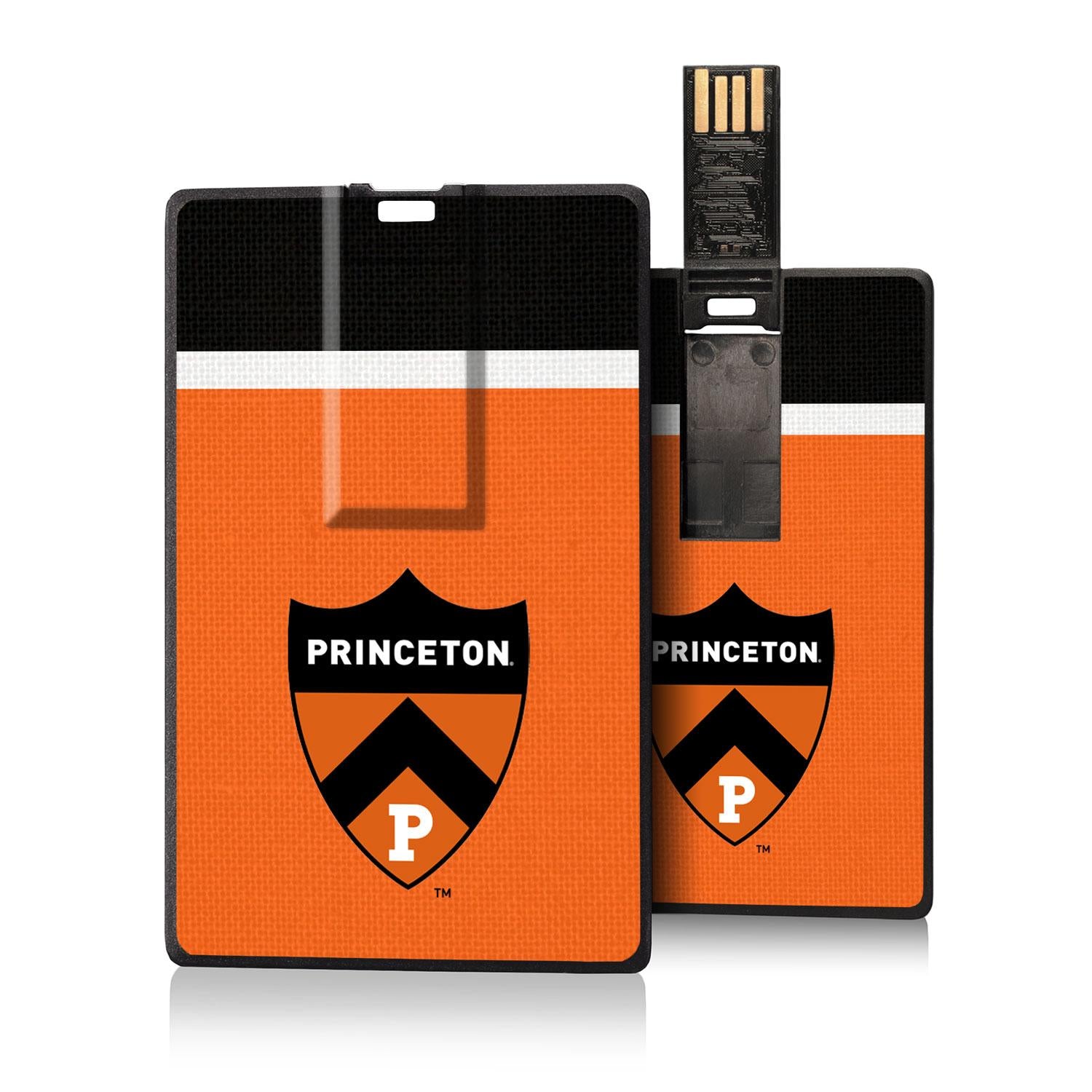 Princeton Tigers Stripe Credit Card USB Drive 32GB - Sports Gifts, Sports Memorabilia, Sports Collectibles, Fan Shop