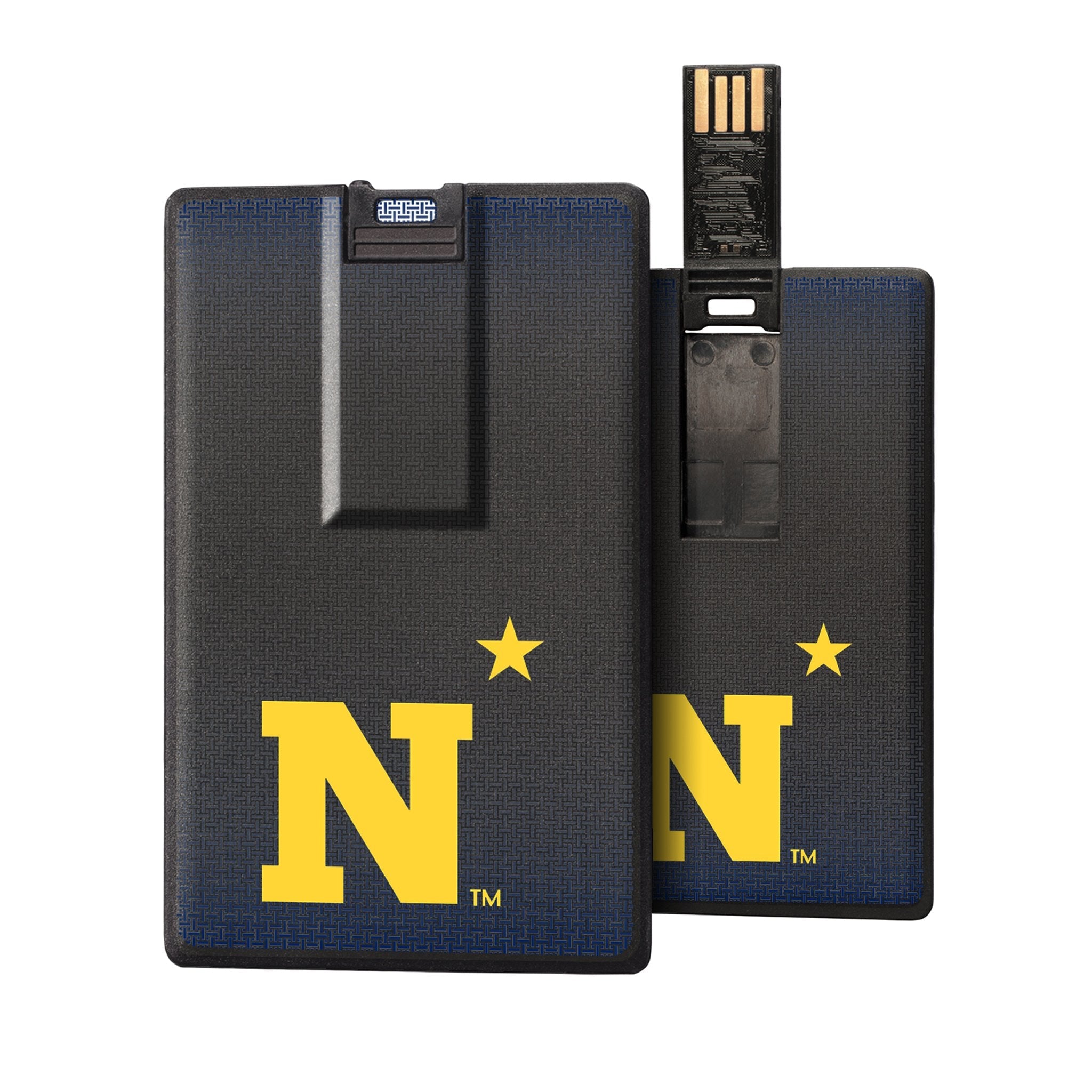 Naval Academy Midshipmen Linen Credit Card USB Drive 32GB - Sports Gifts, Sports Memorabilia, Sports Collectibles, Fan Shop