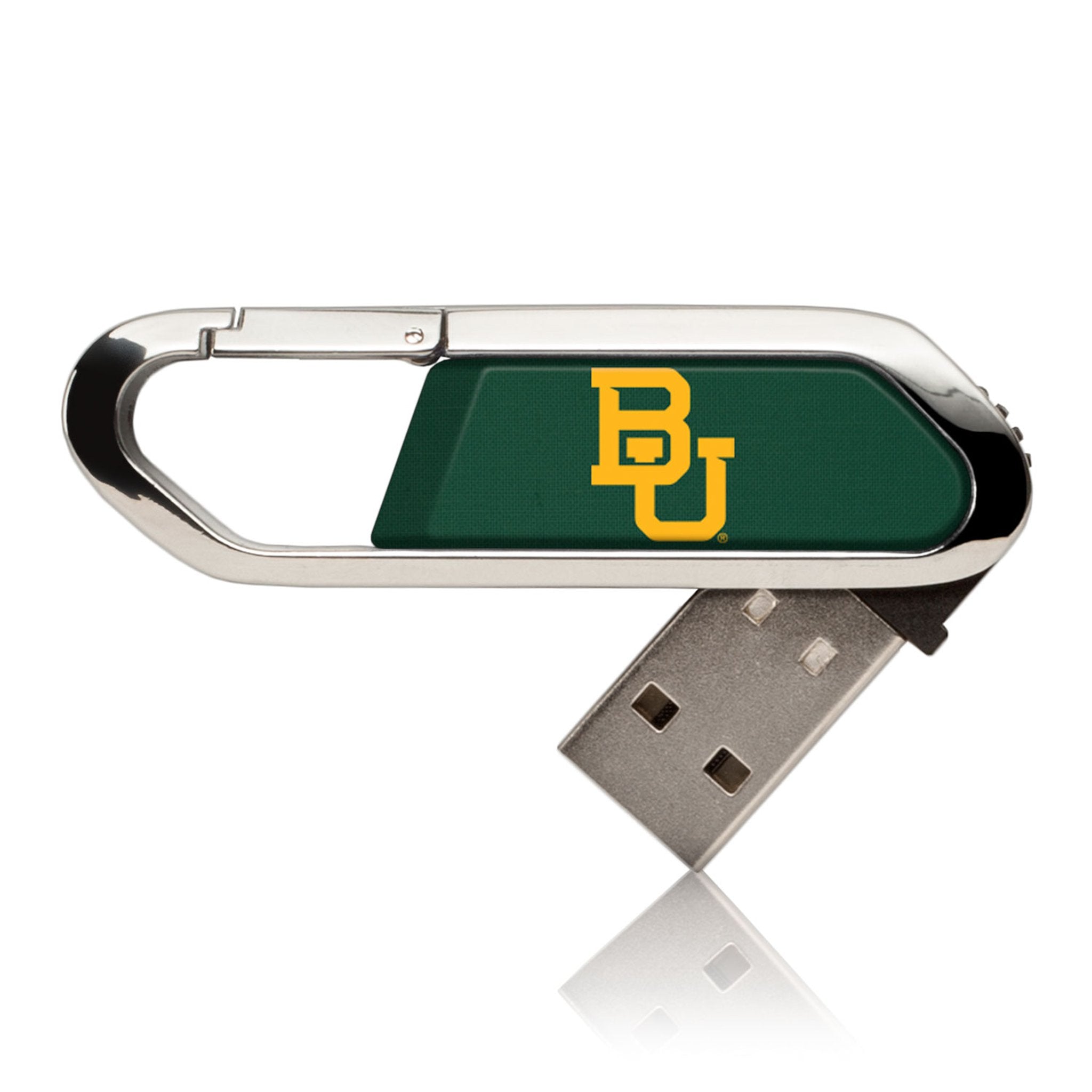 Baylor University Bears Solid USB 32GB Clip Style Flash Drive - Sports Gifts, Sports Memorabilia, Sports Collectibles, Fan Shop