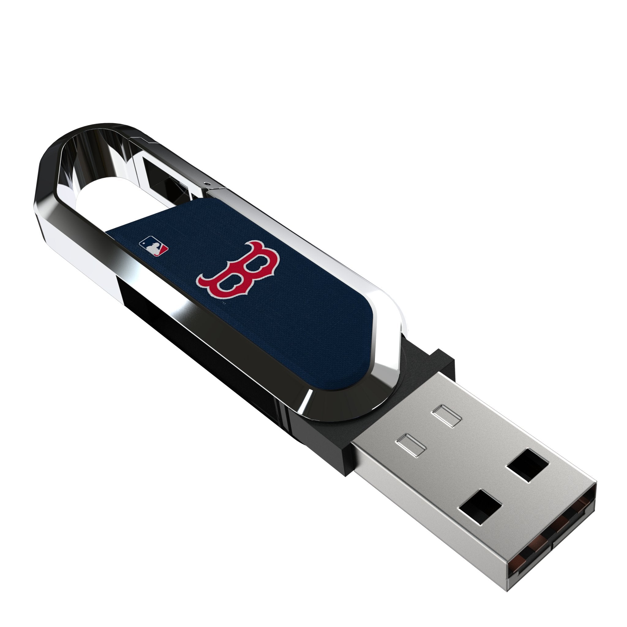 Boston Red Sox Solid USB 32GB Clip Style Flash Drive - Sports Gifts, Sports Memorabilia, Sports Collectibles, Fan Shop