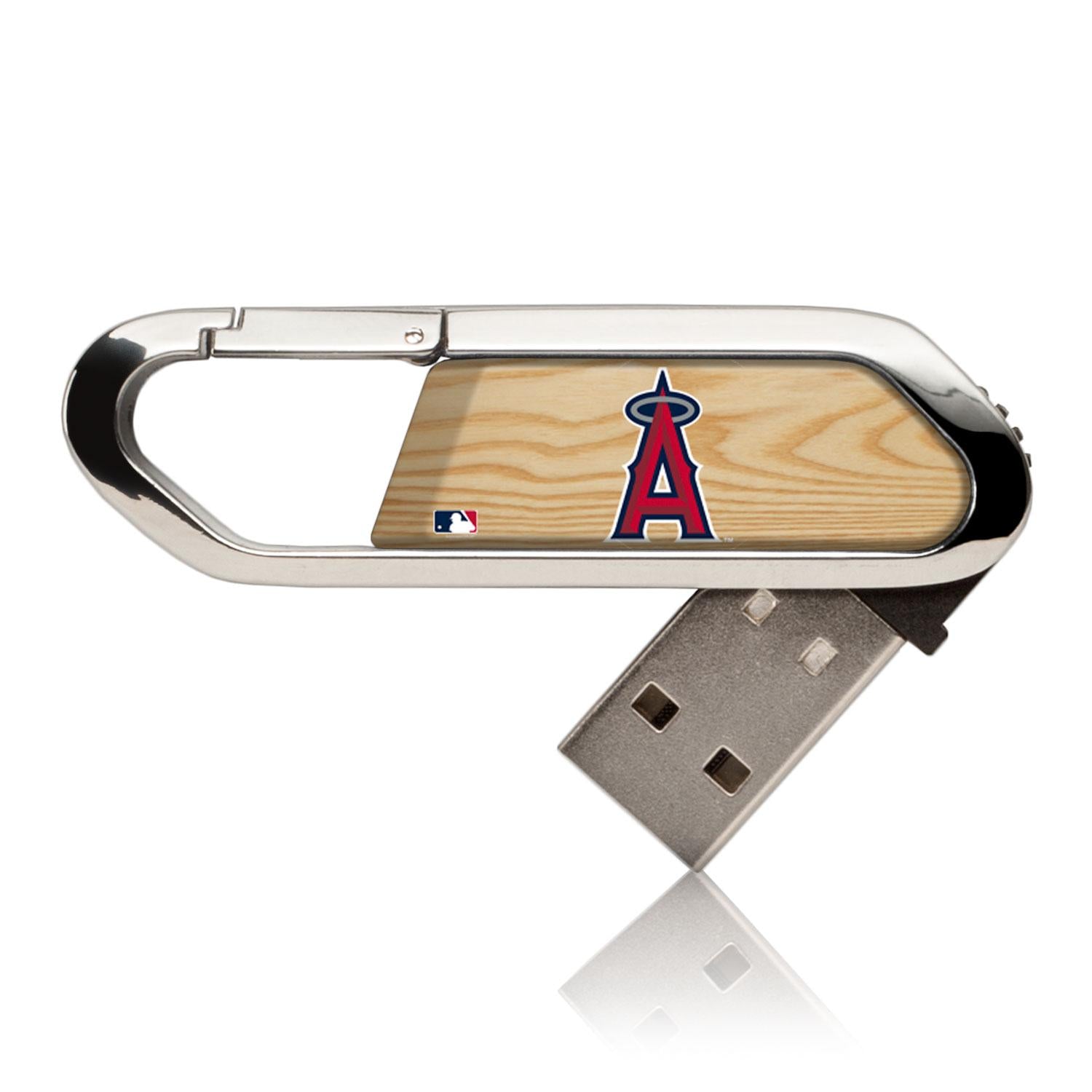 Los Angeles Angels Wood Bat USB 32GB Clip Style Flash Drive - Sports Gifts, Sports Memorabilia, Sports Collectibles, Fan Shop