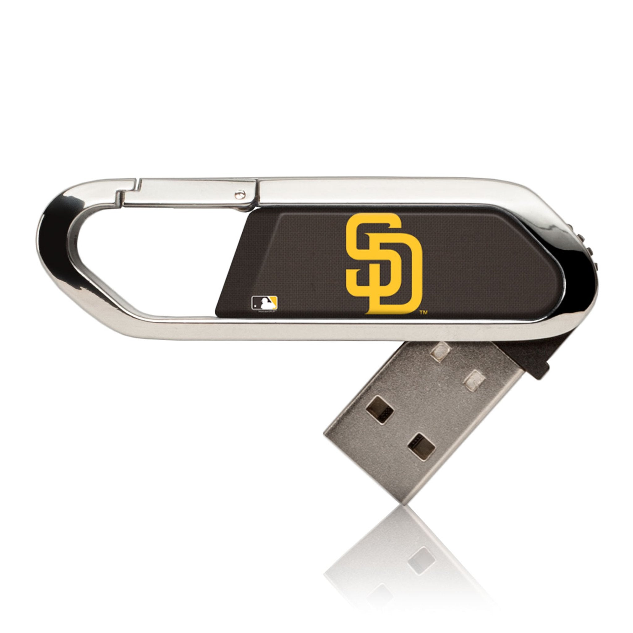 San Diego Padres Solid USB 32GB Clip Style Flash Drive - Sports Gifts, Sports Memorabilia, Sports Collectibles, Fan Shop