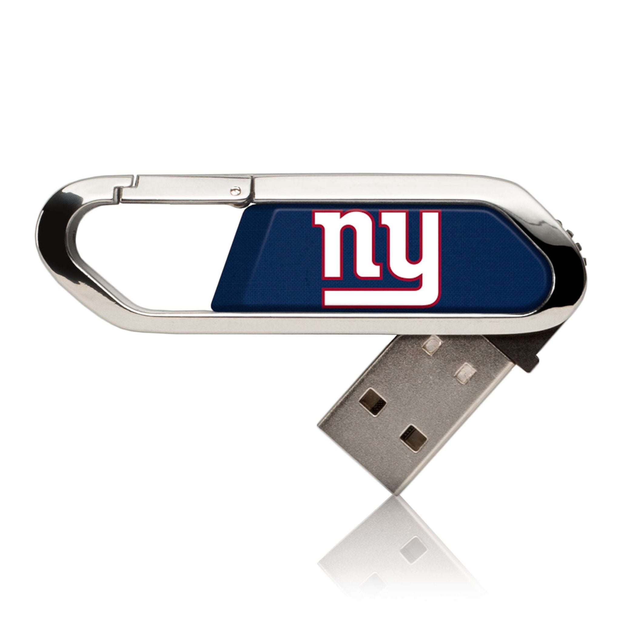 New York Giants Solid USB 32GB Clip Style Flash Drive - Sports Gifts, Sports Memorabilia, Sports Collectibles, Fan Shop