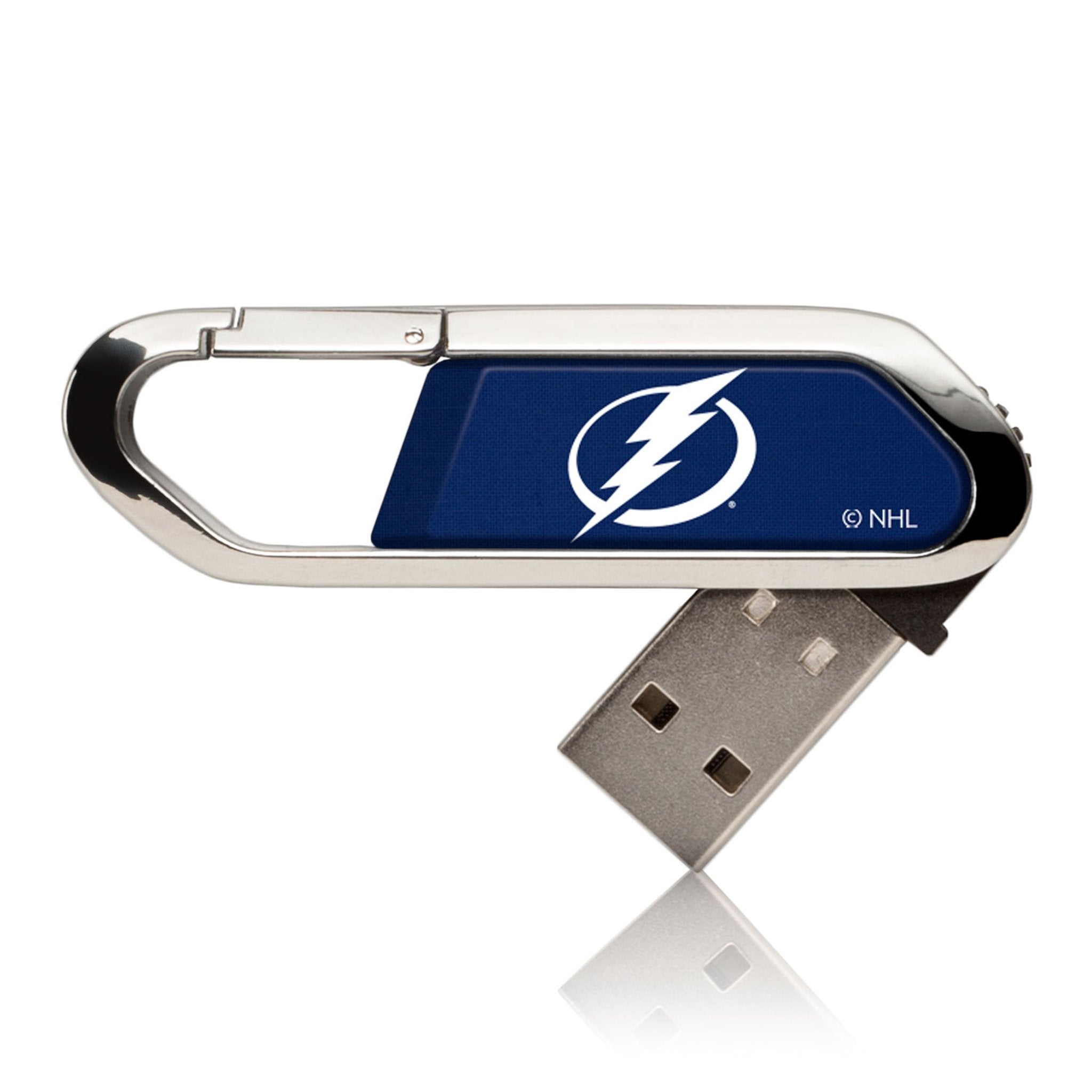 Tampa Bay Lightning Solid USB 32GB Clip Style Flash Drive - Sports Gifts, Sports Memorabilia, Sports Collectibles, Fan Shop