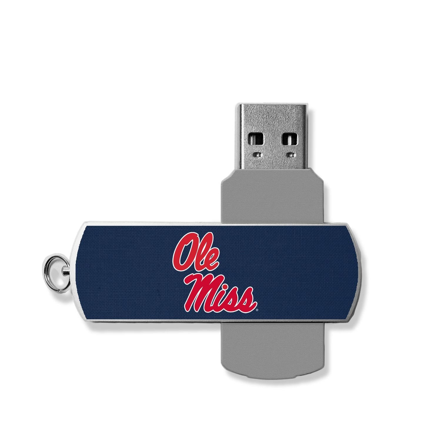Mississippi Ole Miss Rebels Solid USB 32GB Flash Drive - Sports Gifts, Sports Memorabilia, Sports Collectibles, Fan Shop
