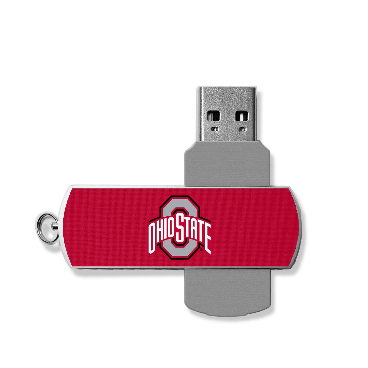 Ohio State Buckeyes Solid USB 32GB Flash Drive - Sports Gifts, Sports Memorabilia, Sports Collectibles, Fan Shop