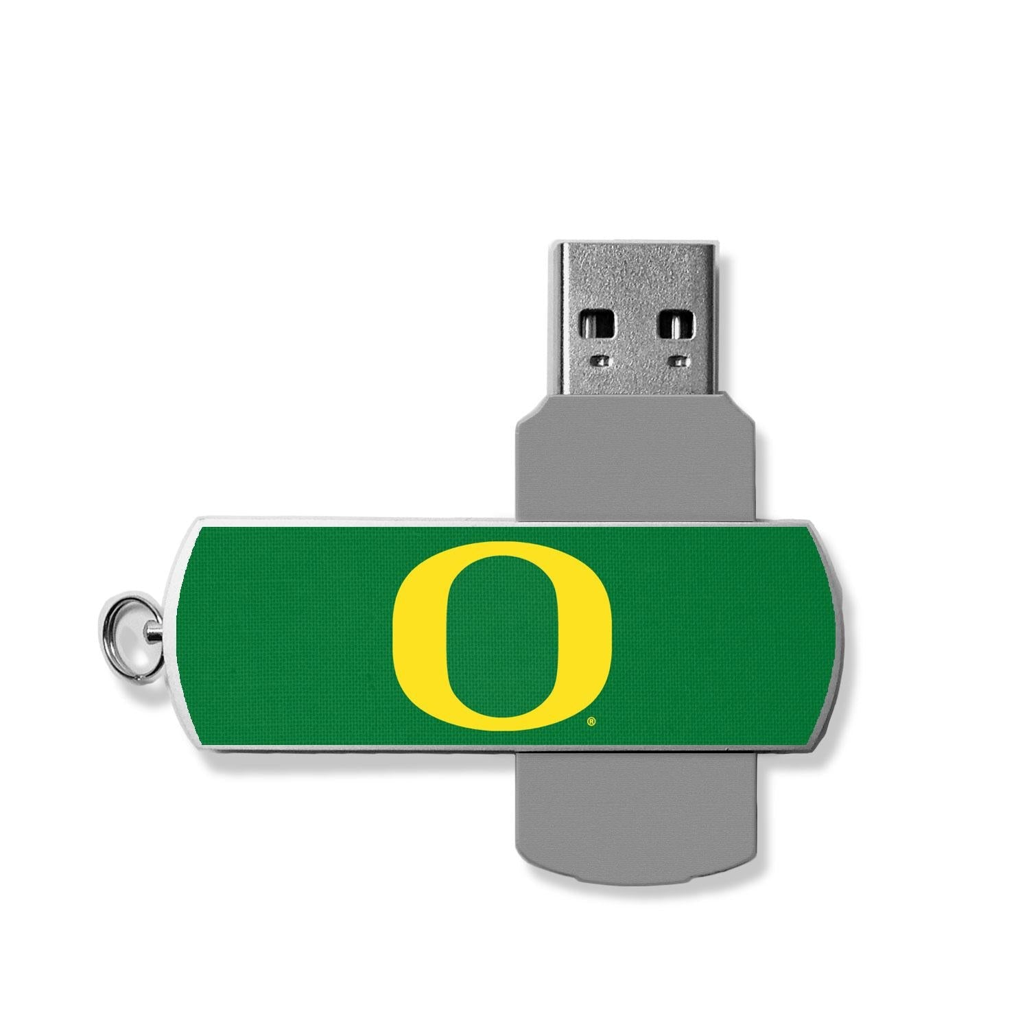 Oregon Ducks Solid USB 32GB Flash Drive - Sports Gifts, Sports Memorabilia, Sports Collectibles, Fan Shop