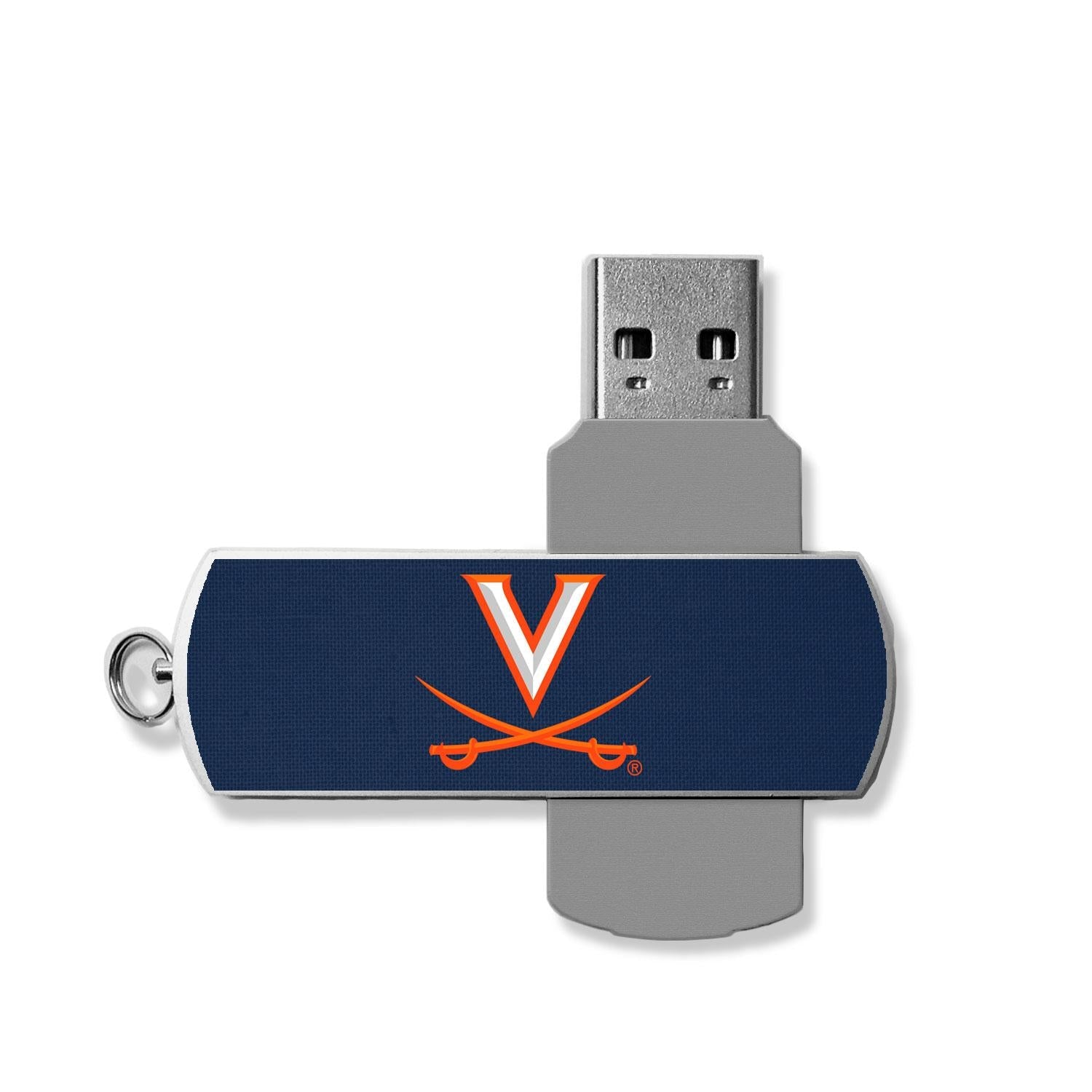 Virginia Cavaliers Solid USB 32GB Flash Drive - Sports Gifts, Sports Memorabilia, Sports Collectibles, Fan Shop