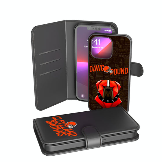 Cleveland Browns 2024 Illustrated Limited Edition Wallet Phone Case-0