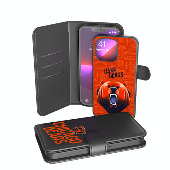 Chicago Bears 2024 Illustrated Limited Edition Wallet Phone Case-0