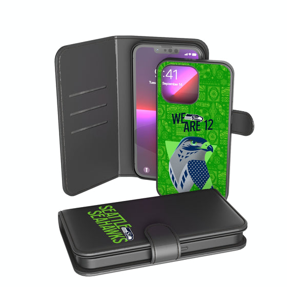Seattle Seahawks 2024 Illustrated Limited Edition Wallet Phone Case-0