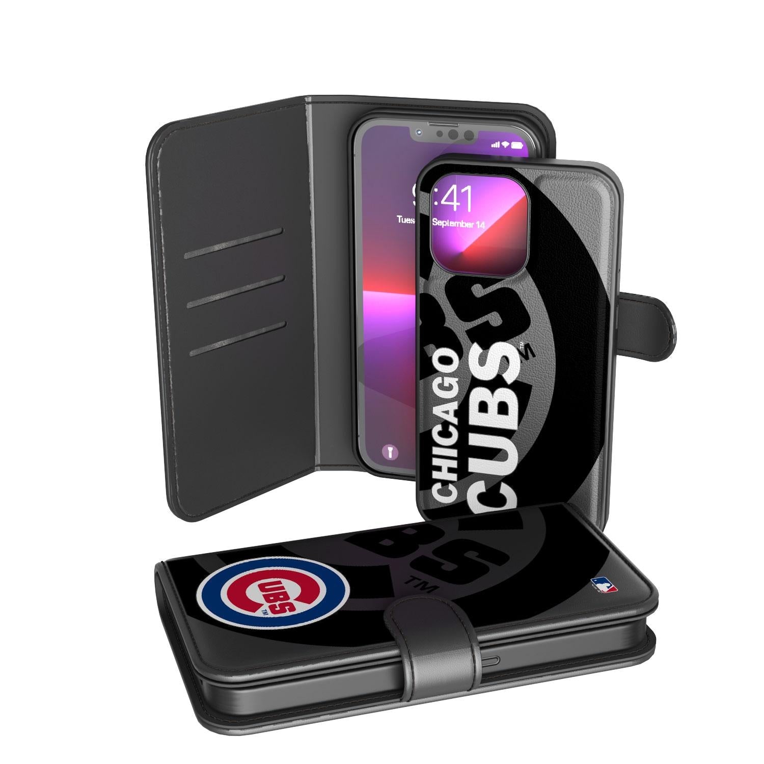 Chicago Cubs Tilt Wallet Case - Sports Gifts, Sports Memorabilia, Sports Collectibles, Fan Shop