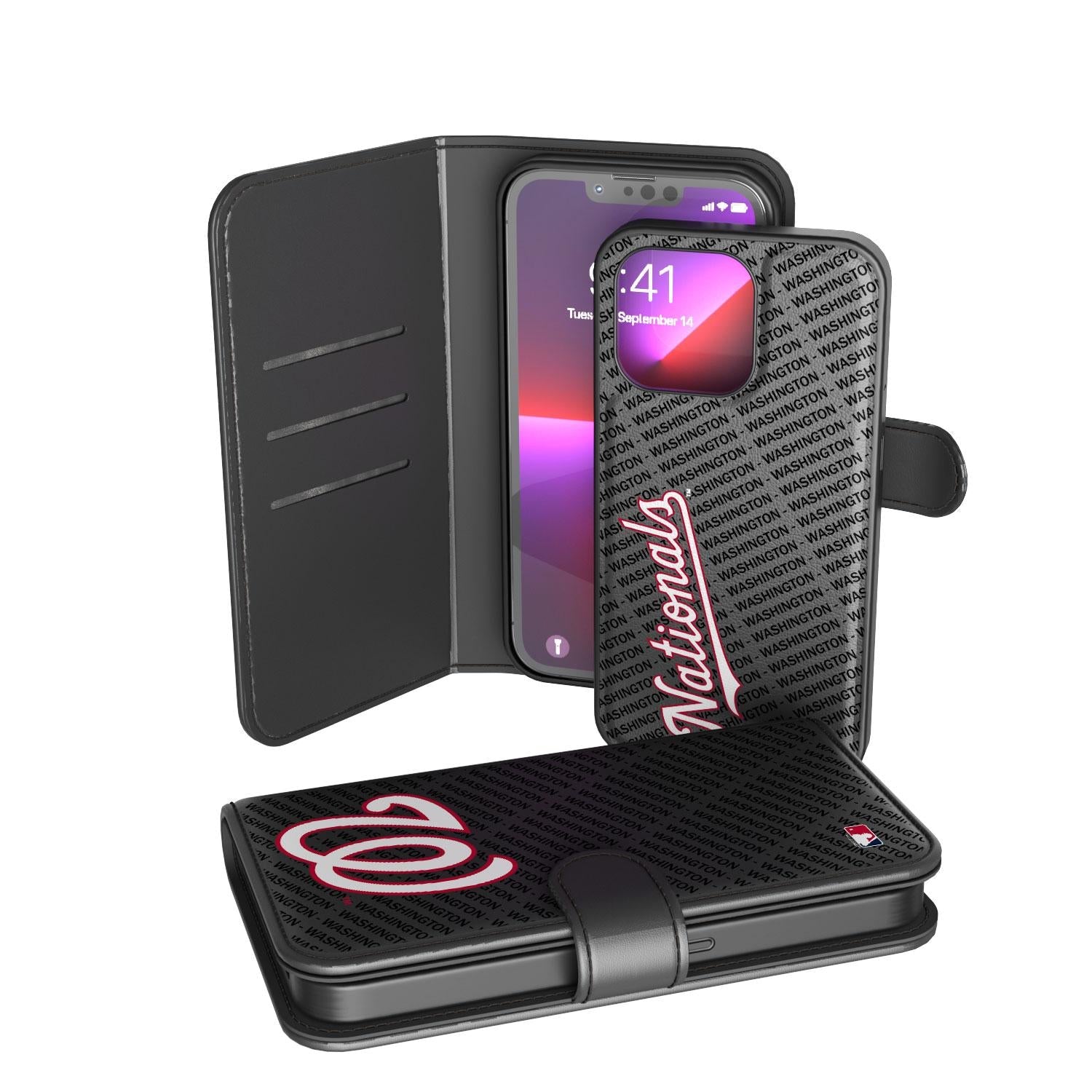 Washington Nationals Tilt Wallet Case - Sports Gifts, Sports Memorabilia, Sports Collectibles, Fan Shop