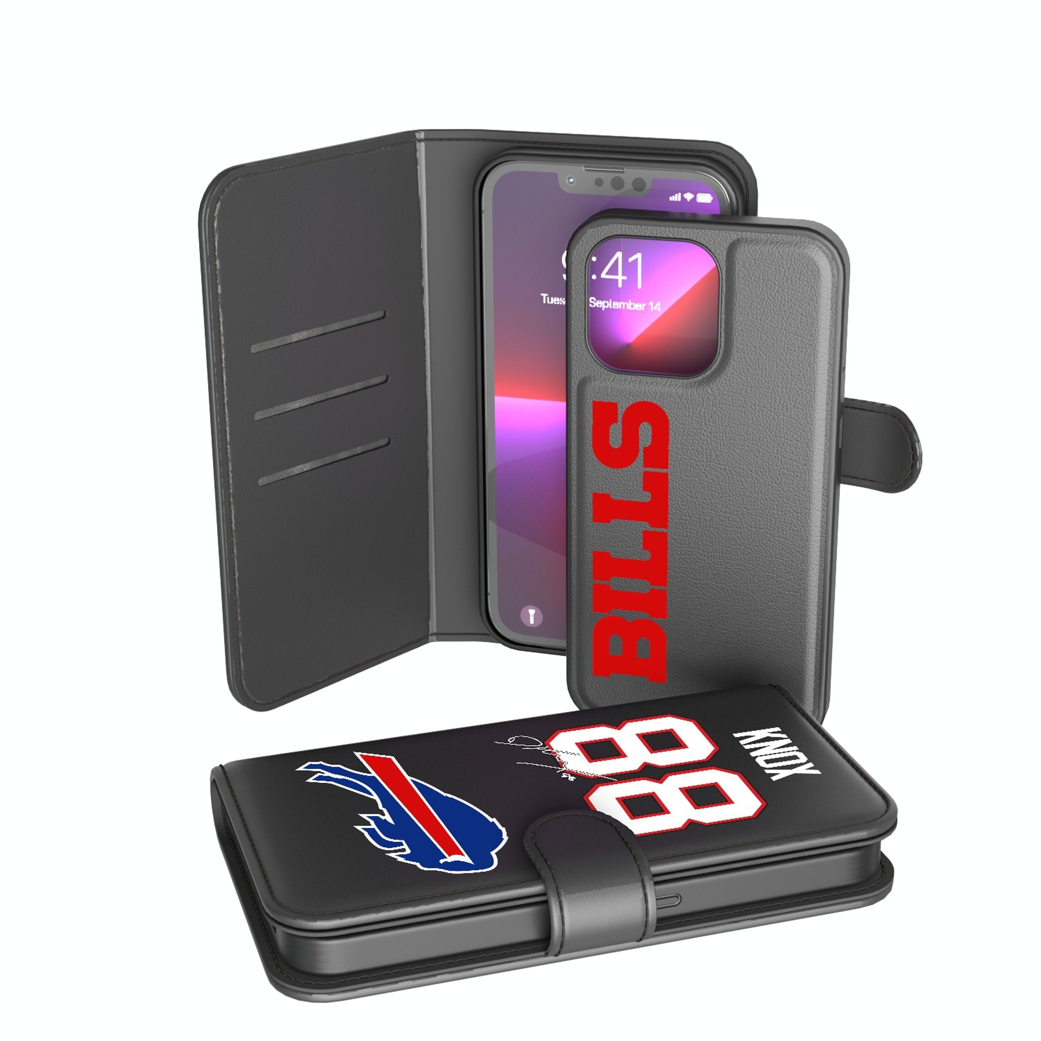 Dawson Knox Buffalo Bills 88 Ready Wallet Phone Case - Sports Gifts, Sports Memorabilia, Sports Collectibles, Fan Shop