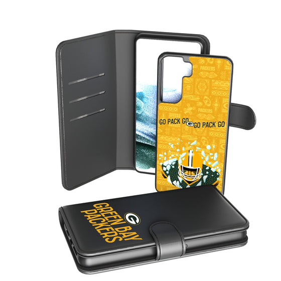 Green Bay Packers 2024 Illustrated Limited Edition Wallet Phone Case-1