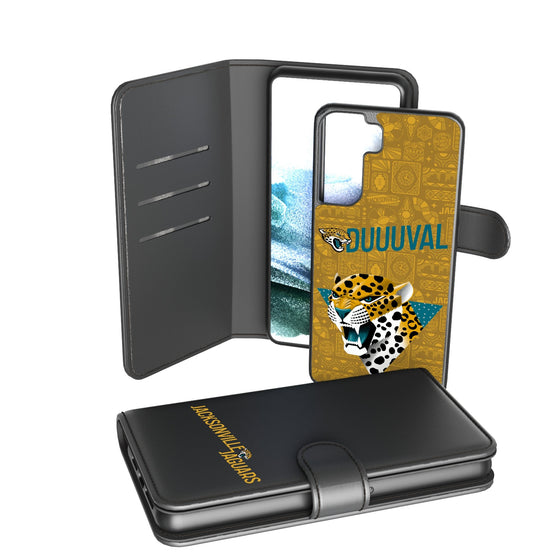 Jacksonville Jaguars 2024 Illustrated Limited Edition Wallet Phone Case-1