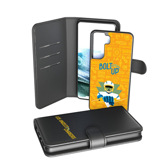 Los Angeles Chargers 2024 Illustrated Limited Edition Wallet Phone Case-1