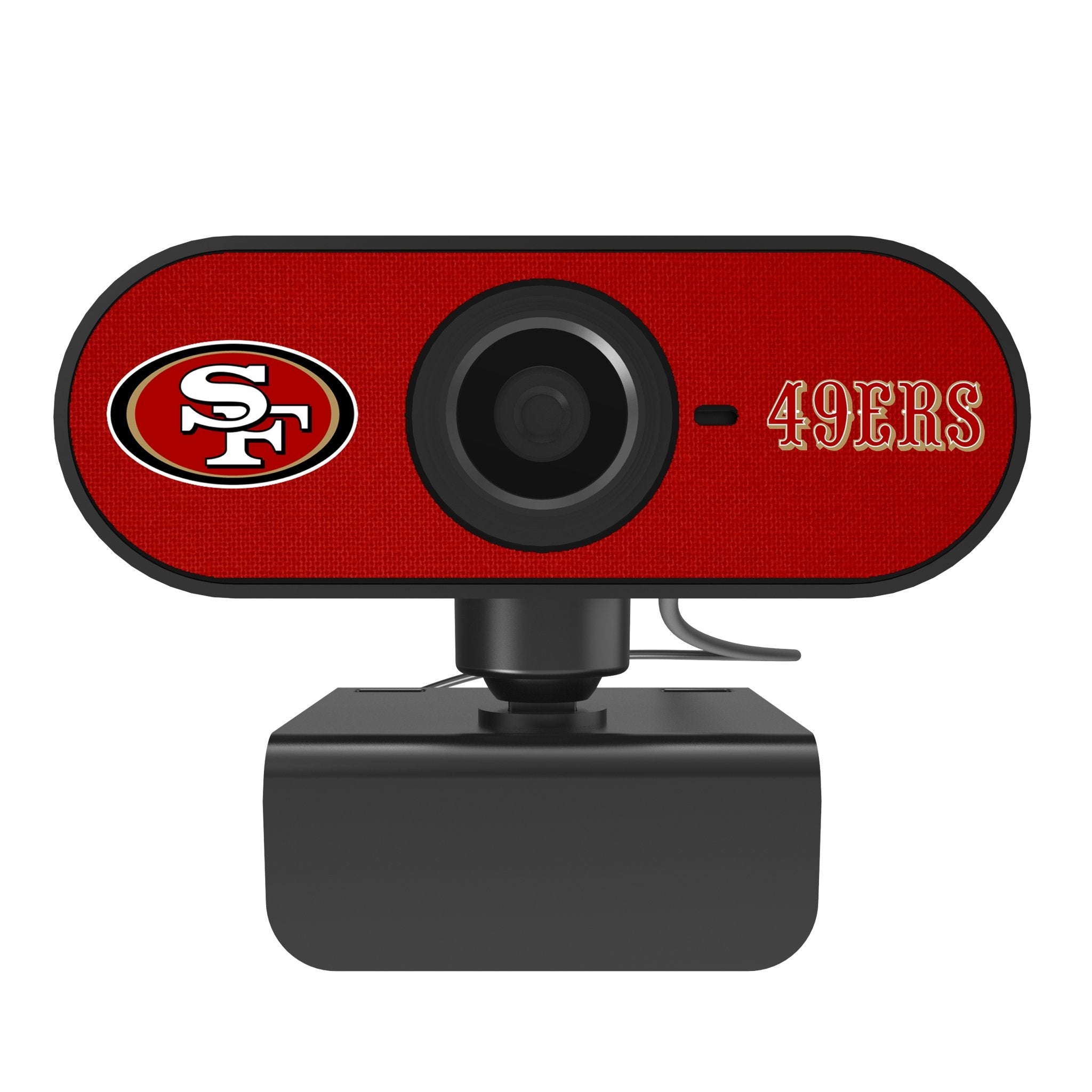 San Francisco 49ers Solid Webcam - Sports Gifts, Sports Memorabilia, Sports Collectibles, Fan Shop