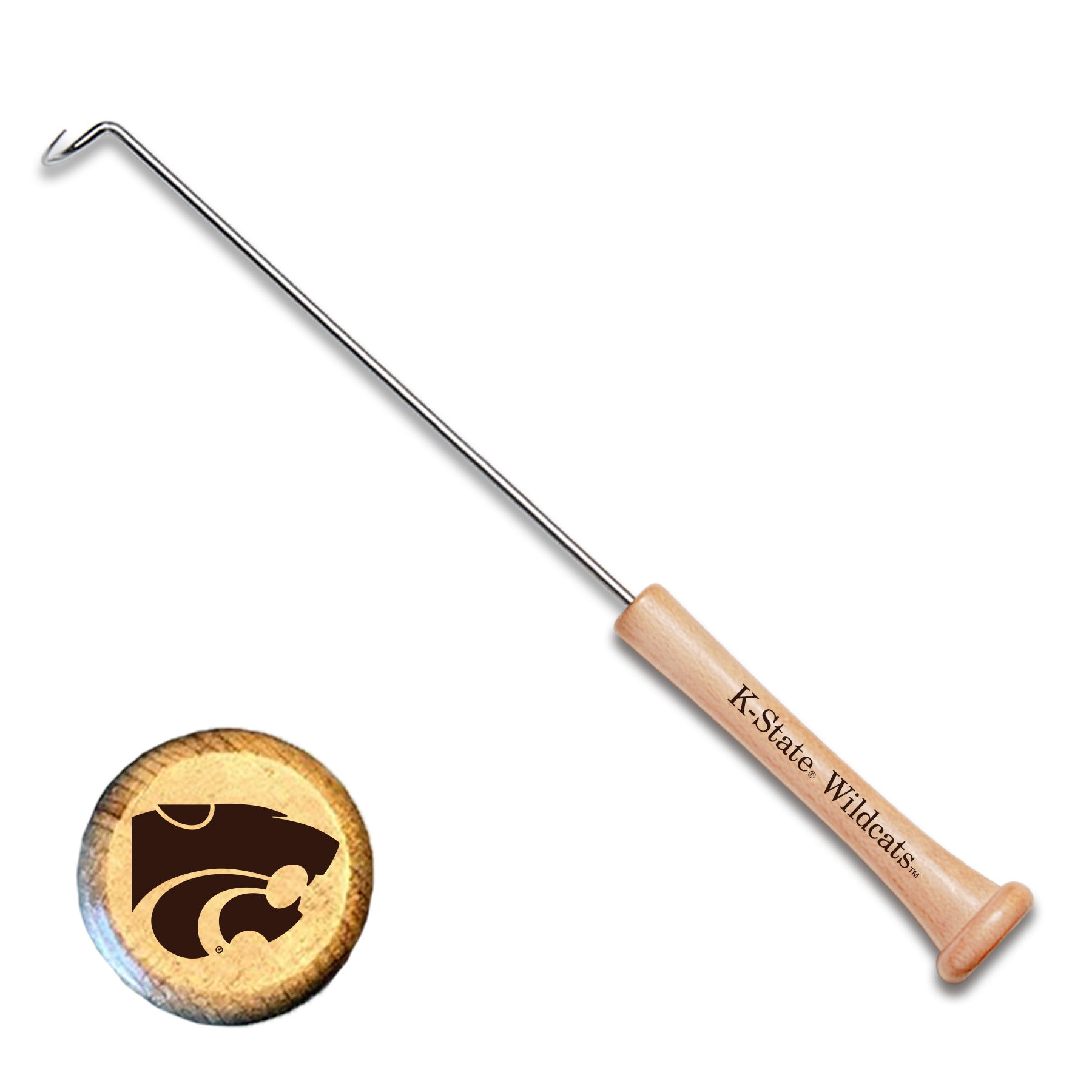Kansas State "THE HOOK" Pigtail - Sports Collectibles, Sports Memorabilia, Sports Fan Shop, Sports Gifts