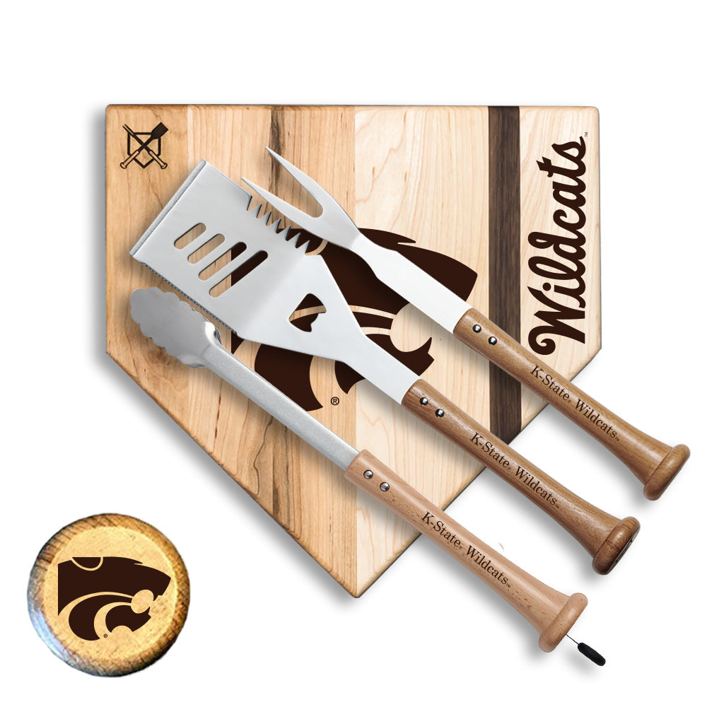 Kansas State "SILVER SLUGGER" Combo Set - Sports Collectibles, Sports Memorabilia, Sports Fan Shop, Sports Gifts