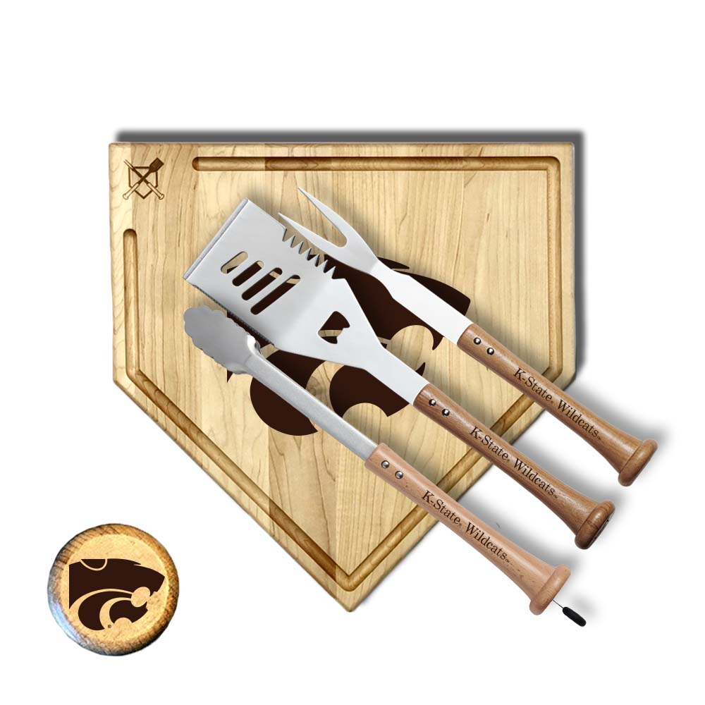 Kansas State "SILVER SLUGGER" Combo Set - Sports Collectibles, Sports Memorabilia, Sports Fan Shop, Sports Gifts