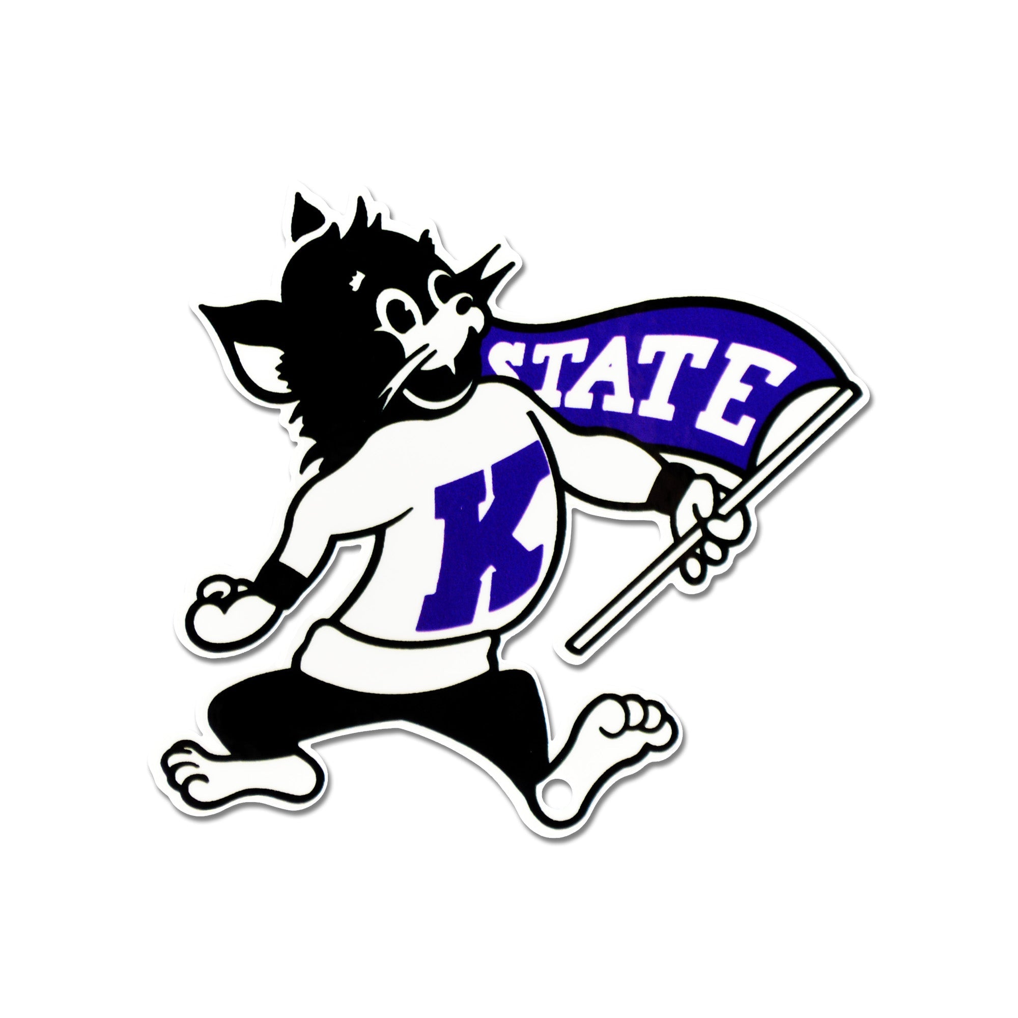 Kansas State Wildcats - Willie The Wildcat Steel Super Magnet