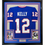 Framed Autographed/Signed Jim Kelly 35x39 Buffalo Blue Football Jersey JSA COA