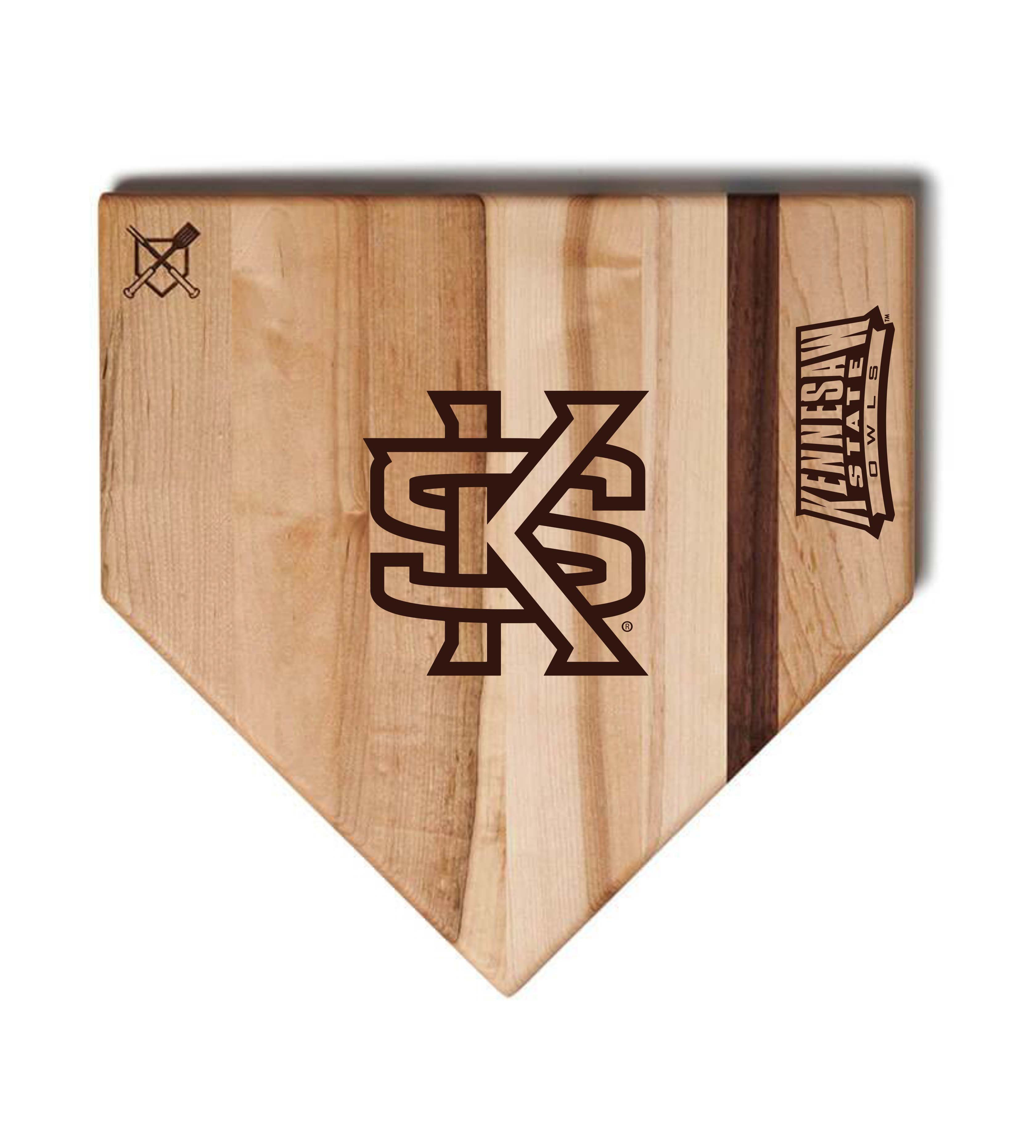 Kennesaw State Cutting Boards | Choose Your Size & Style - Sports Collectibles, Sports Memorabilia, Sports Fan Shop, Sports Gifts