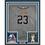 Framed Autographed/Signed Kirk Gibson 35x39 Detroit Tigers Grey Baseball Jersey Beckett BAS COA