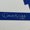 Framed Autographed/Signed David Krieg 35x39 Seattle White Football Jersey JSA COA