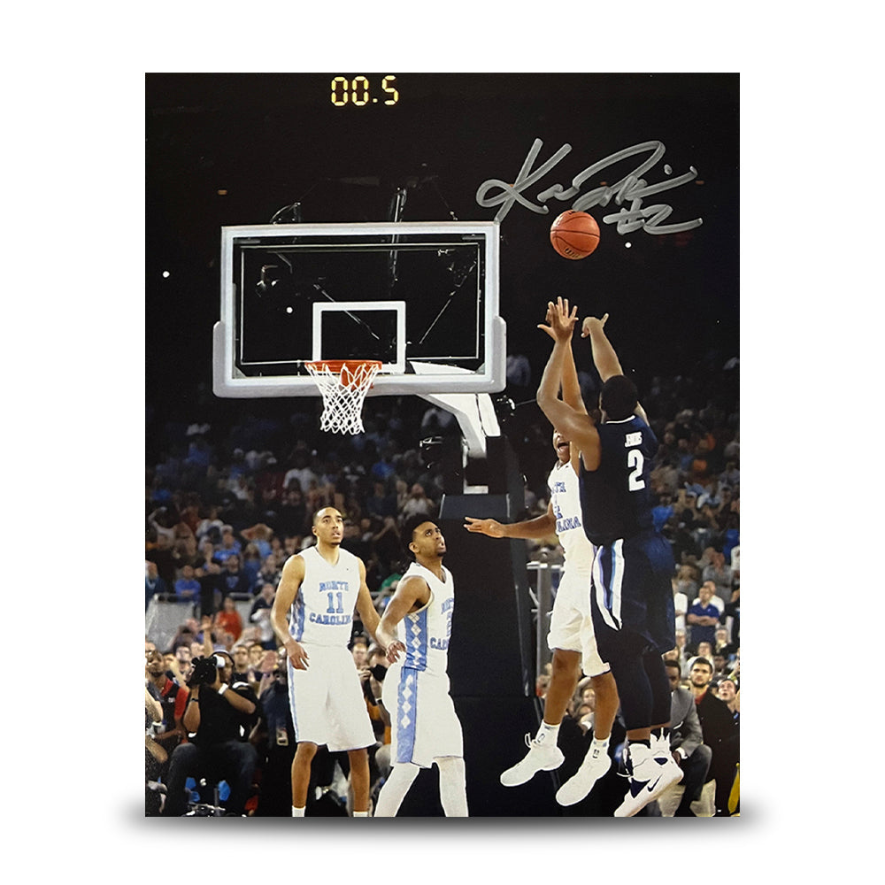 Kris Jenkins Villanova Wildcats 2016 NCAA Champions Buzzer Beater Autographed 16" x 20" Photo - Sports Gifts, Sports Memorabilia, Sports Collectibles, Fan Shop