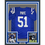 Framed Autographed/Signed Kwity Paye 35x39 Indianapolis Blue Football Jersey Beckett BAS COA