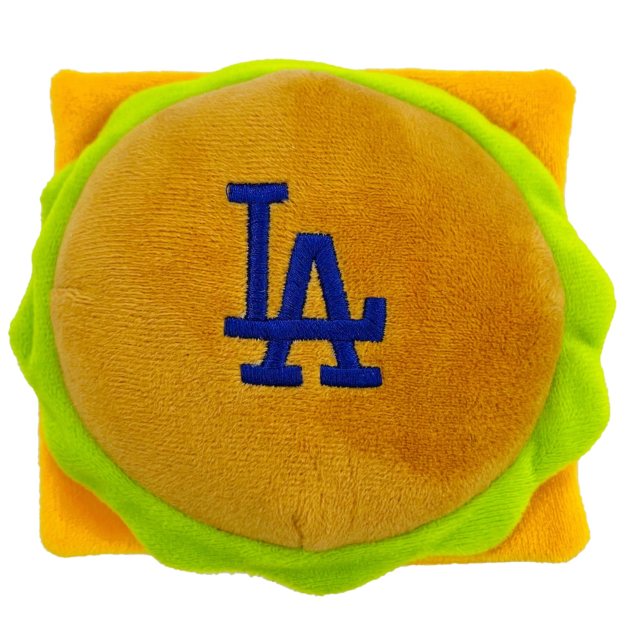 Los Angeles Dodgers Hamburger Toy by Pets First - Sports Collectibles, Sports Memorabilia, Sports Fan Shop, Sports Gifts