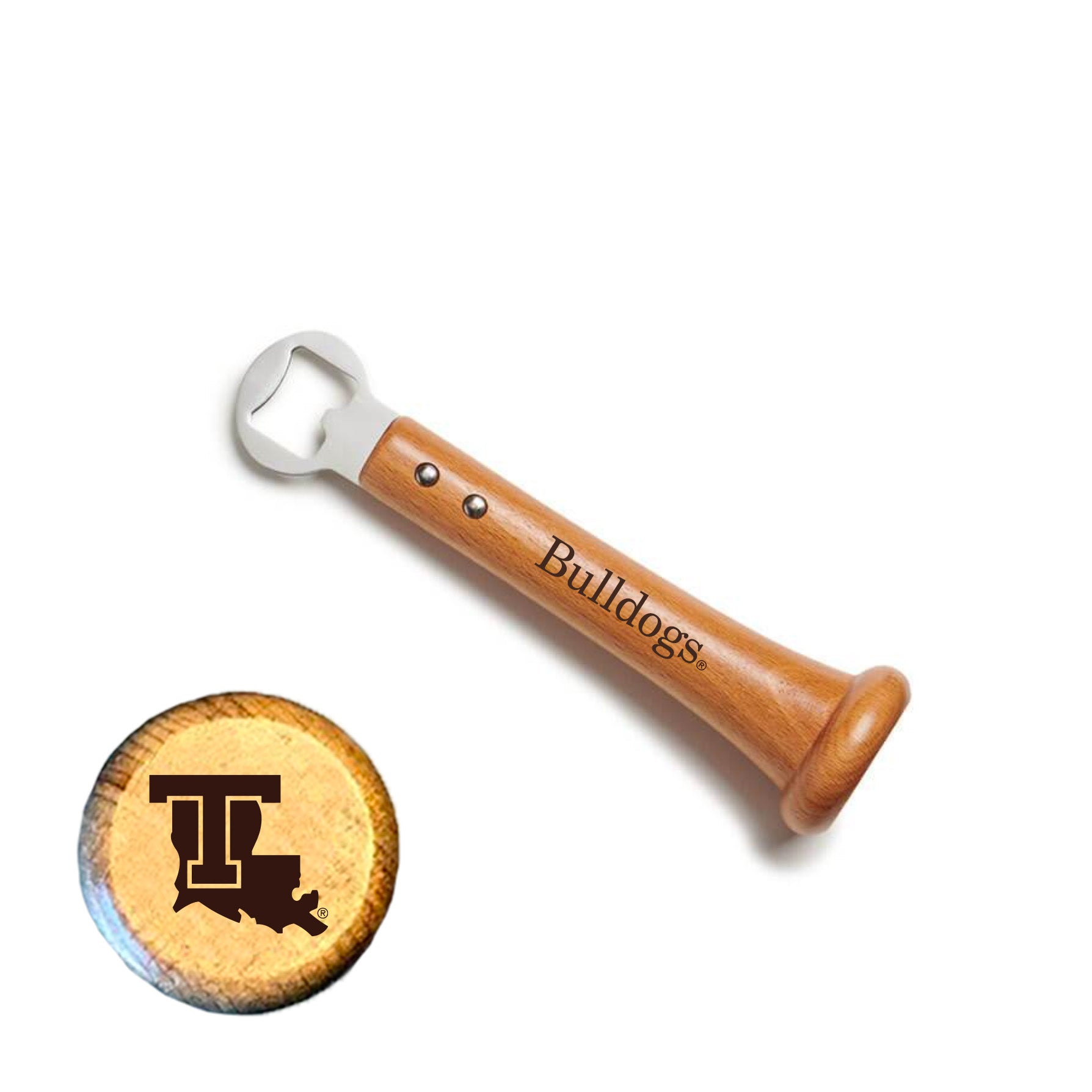 LA Tech "PICKOFF" Bottle Opener - Sports Collectibles, Sports Memorabilia, Sports Fan Shop, Sports Gifts