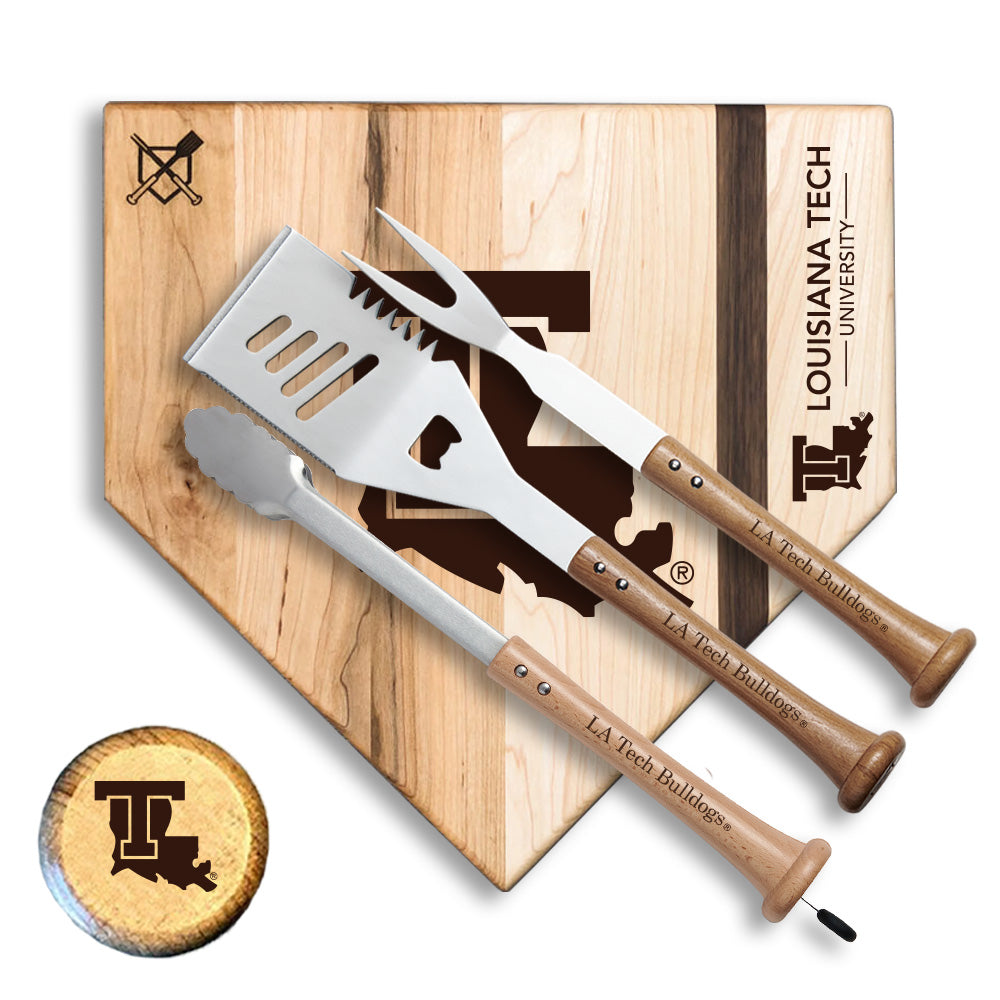LA Tech "SILVER SLUGGER" Combo Set - Sports Collectibles, Sports Memorabilia, Sports Fan Shop, Sports Gifts