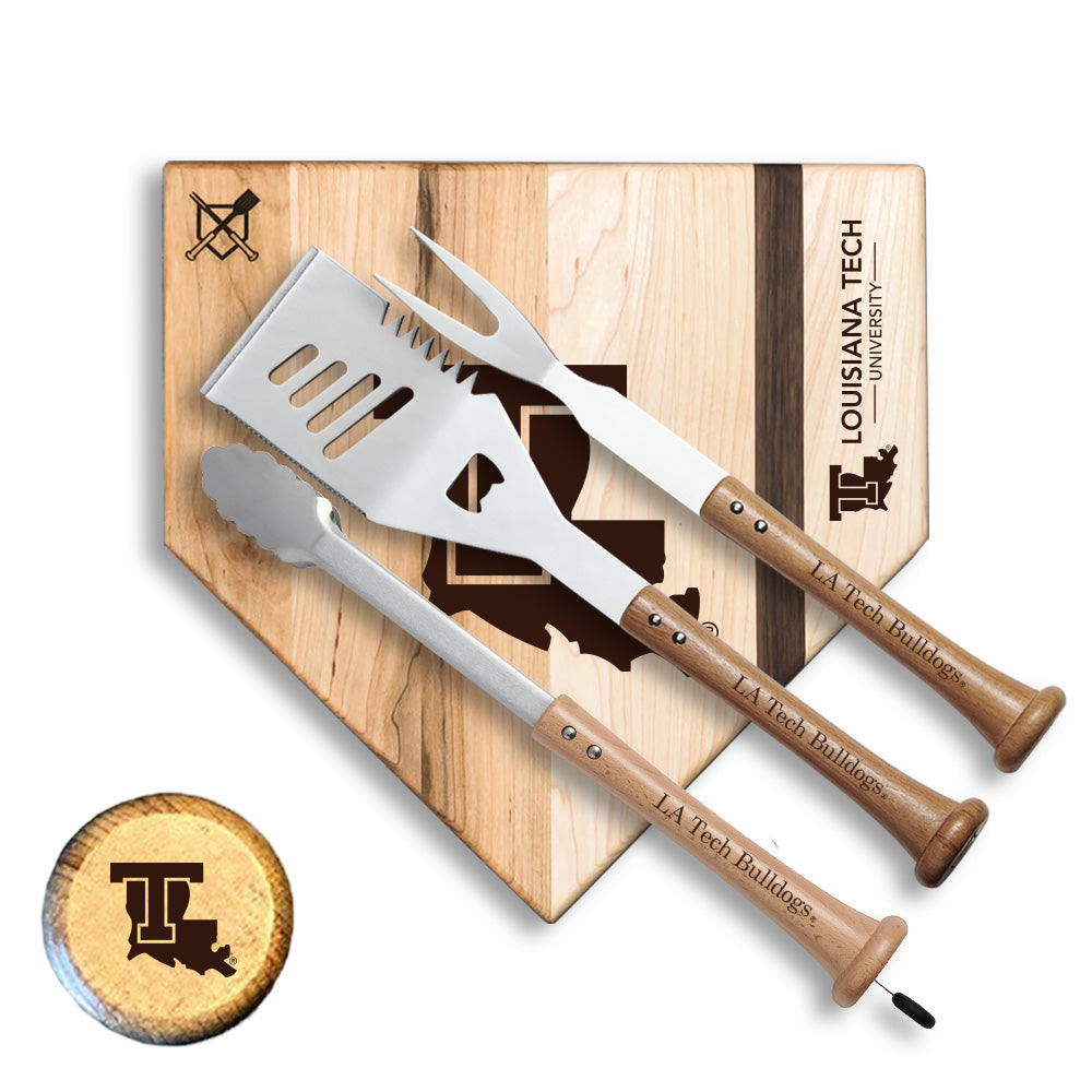 LA Tech "SILVER SLUGGER" Combo Set - Sports Collectibles, Sports Memorabilia, Sports Fan Shop, Sports Gifts