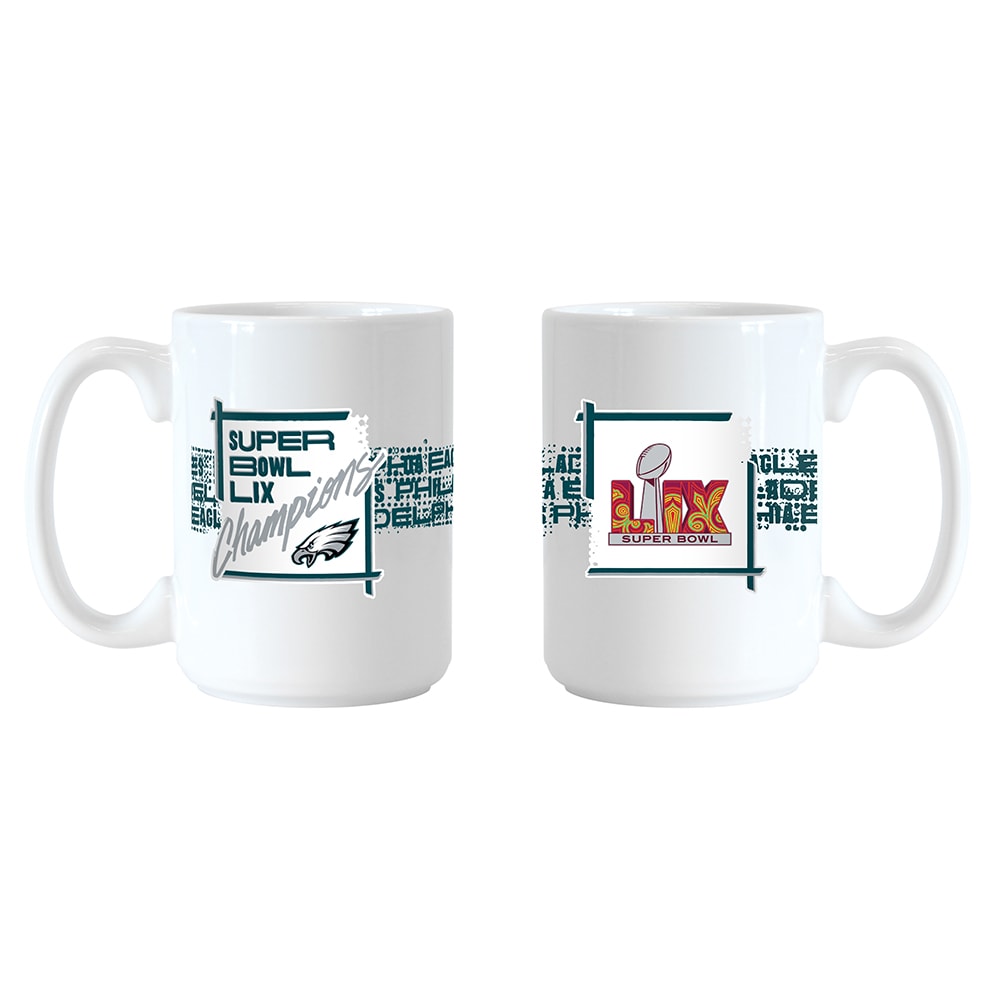 Super Bowl LIX Champions 15oz Sublimated Mug - Sports Collectibles, Sports Memorabilia, Sports Fan Shop, Sports Gifts