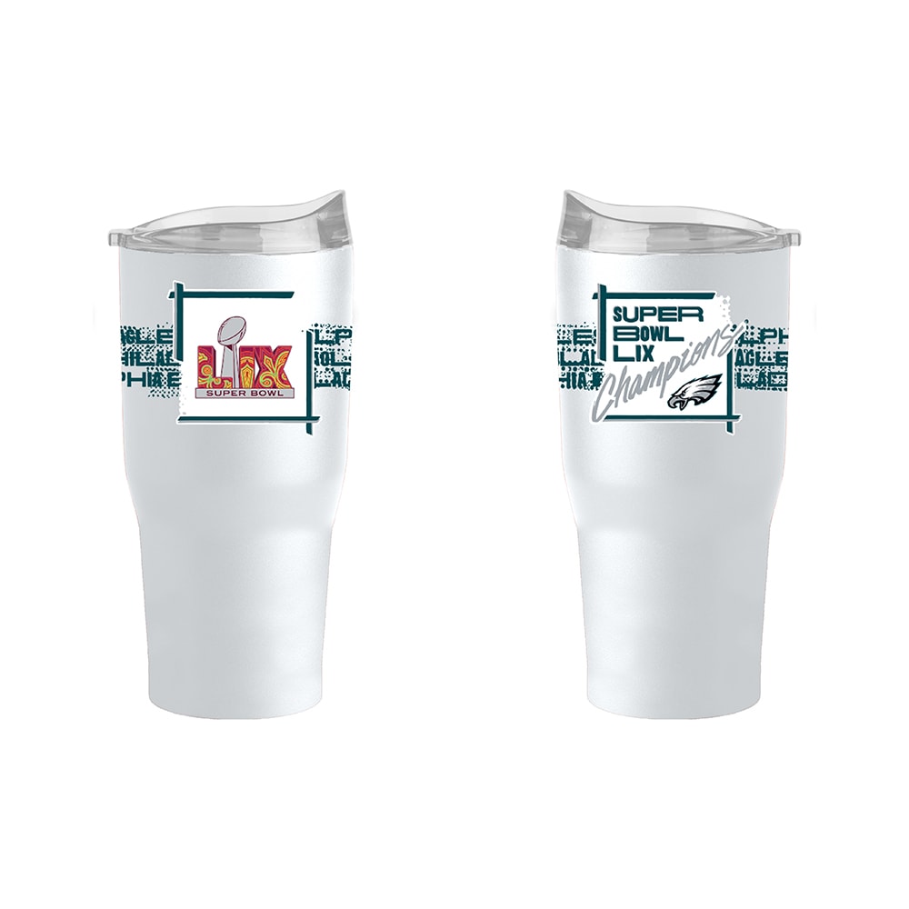 Super Bowl LIX Champions 30oz Powdercoat Tumbler - Sports Collectibles, Sports Memorabilia, Sports Fan Shop, Sports Gifts