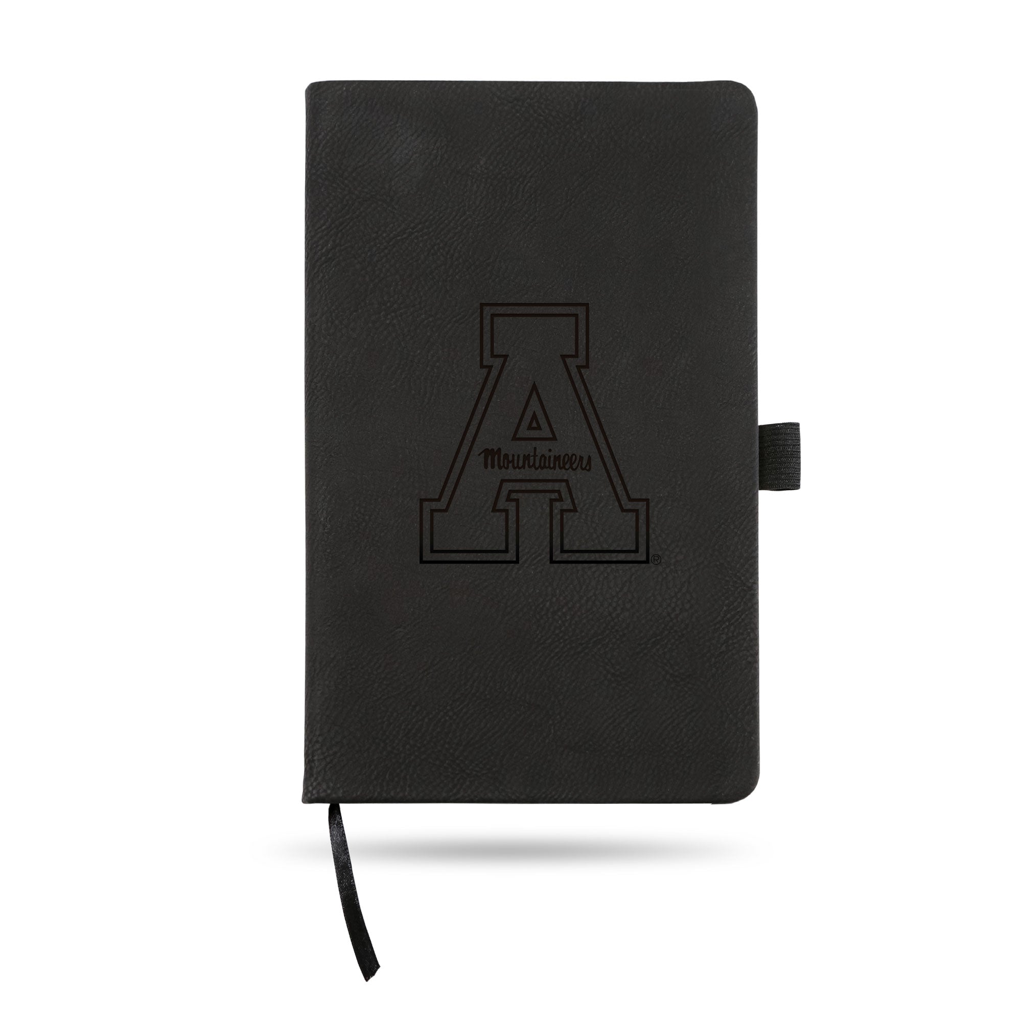 NCAA  Appalachian State Mountaineers Black - Primary Jounral/Notepad 8.25" x 5.25"- Office Accessory