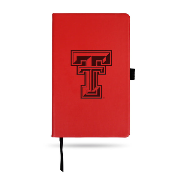 NCAA  Texas Tech Red Raiders Red Jounral/Notepad 8.25" x 5.25"- Office Accessory