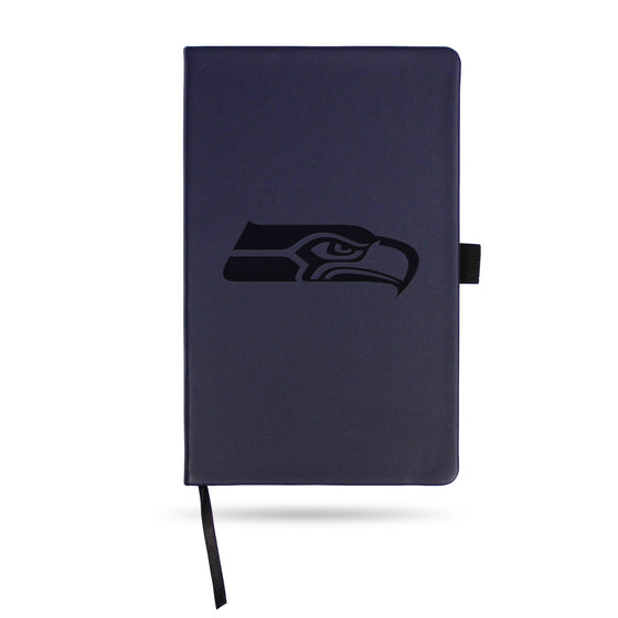 NFL Football Seattle Seahawks Navy - Primary Jounral/Notepad 8.25" x 5.25"- Office Accessory