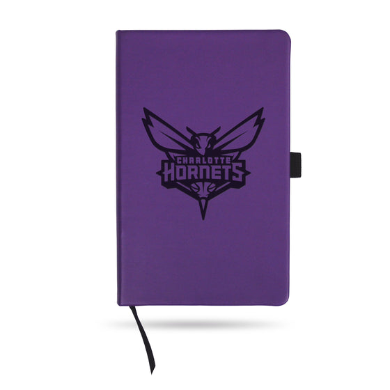 NBA Basketball Charlotte Hornets Purple - Primary Jounral/Notepad 8.25" x 5.25"- Office Accessory