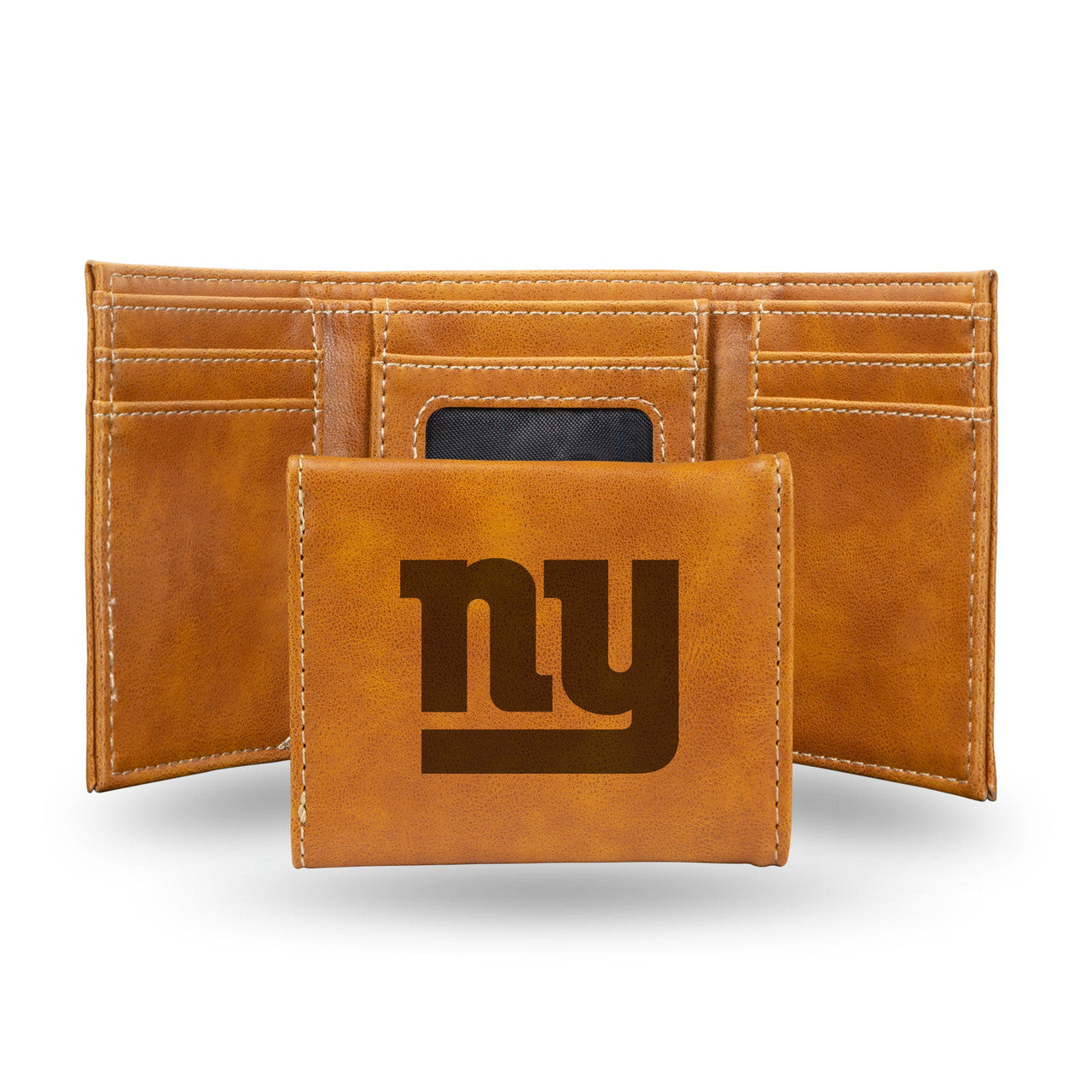 New York Giants Wallet Trifold Laser Engraved - Sports Collectibles, Sports Memorabilia, Sports Fan Shop, Sports Gifts