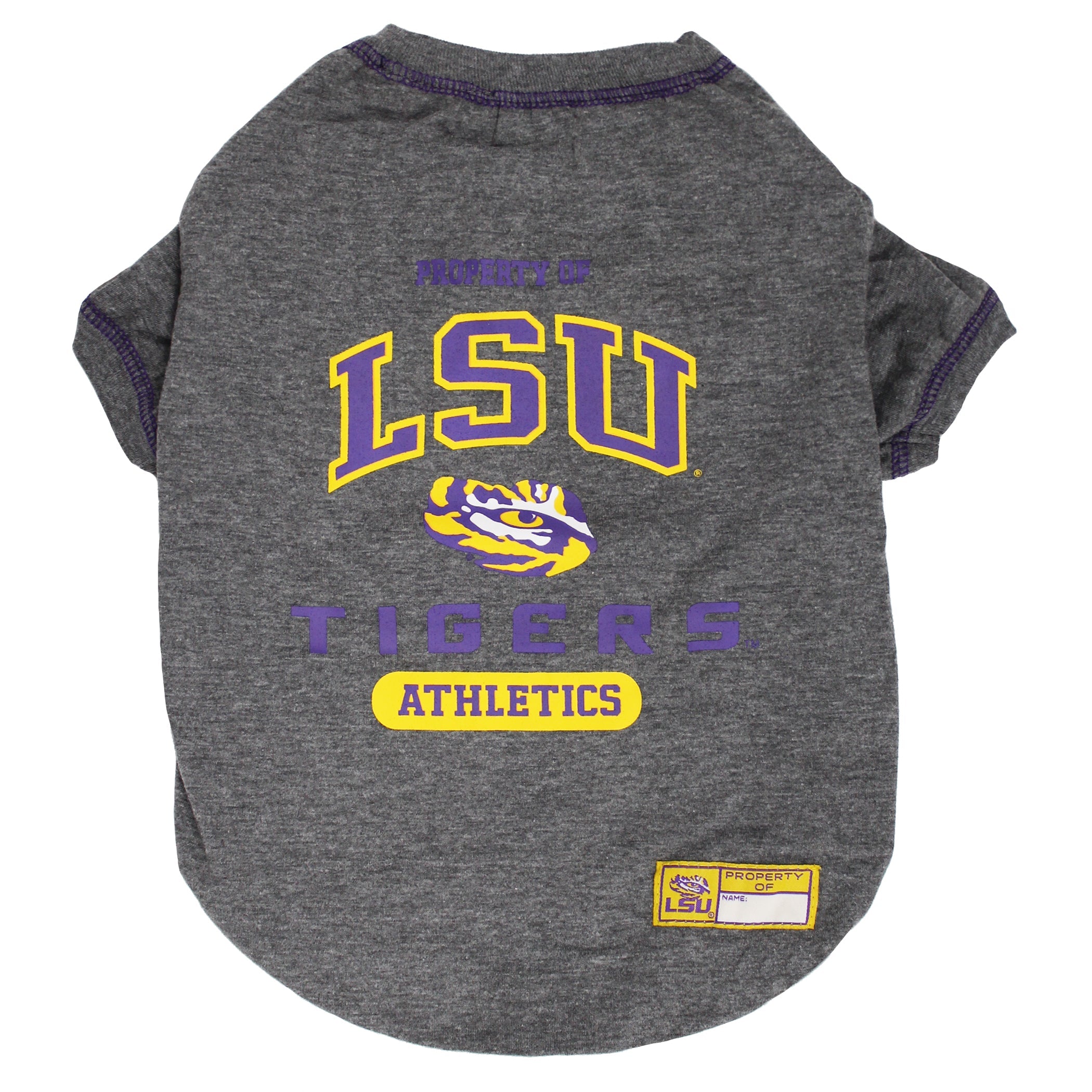 LSU Tigers Dog Tee Shirt Pets First - Sports Collectibles, Sports Memorabilia, Sports Fan Shop, Sports Gifts