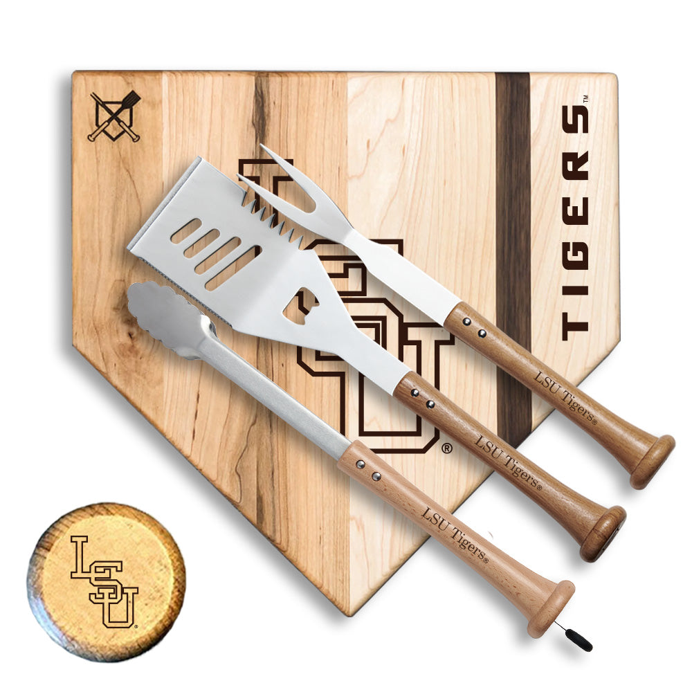 LSU "SILVER SLUGGER" Combo Set - Sports Collectibles, Sports Memorabilia, Sports Fan Shop, Sports Gifts